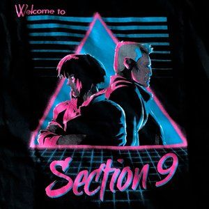 🧿 3 for $33 🧿 Ghost in the Shell Section 9 Graphic Tee Womens M Black
